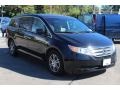 2011 Crystal Black Pearl Honda Odyssey EX  photo #3