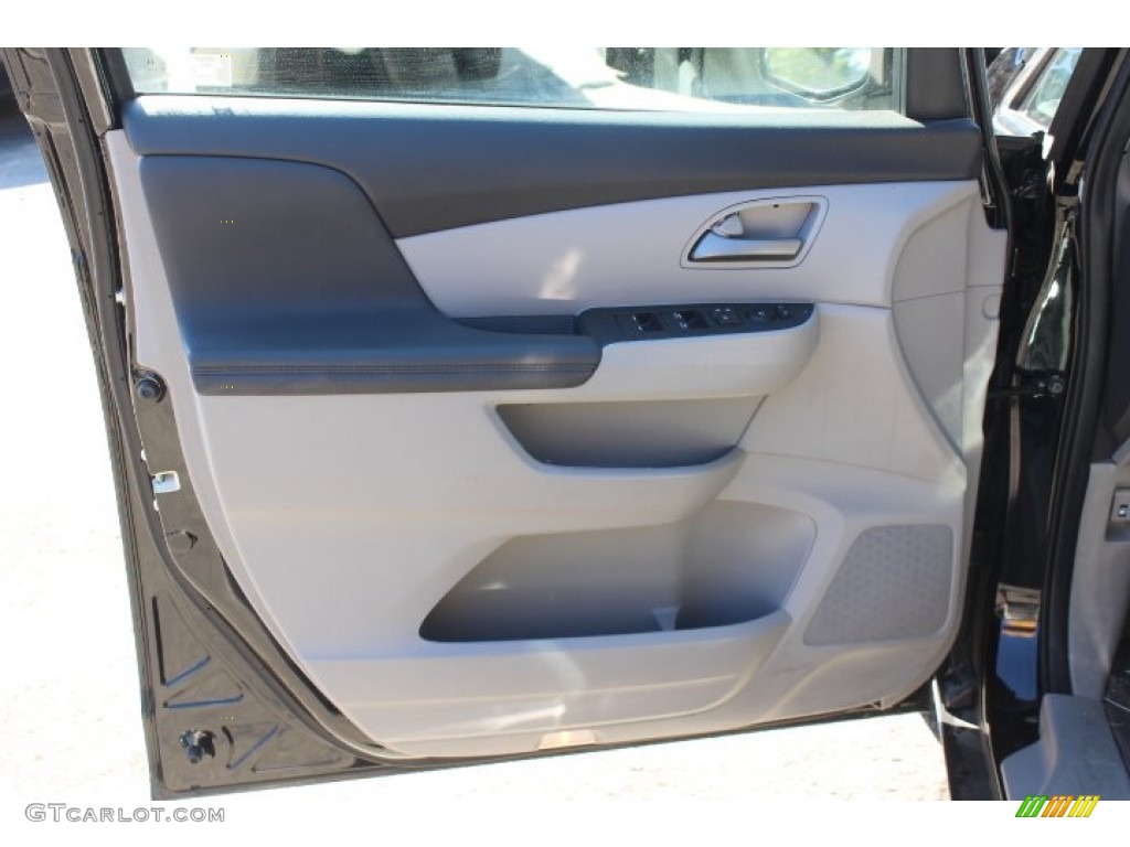 2011 Odyssey EX - Crystal Black Pearl / Gray photo #9