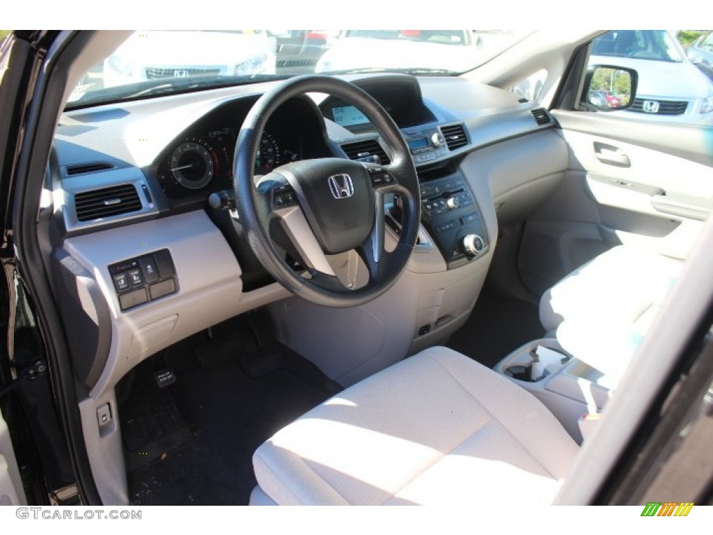 2011 Odyssey EX - Crystal Black Pearl / Gray photo #10
