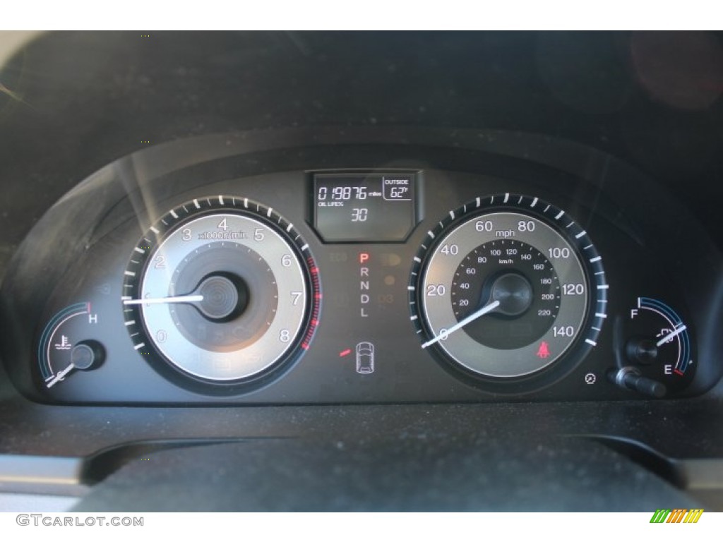 2011 Odyssey EX - Crystal Black Pearl / Gray photo #17