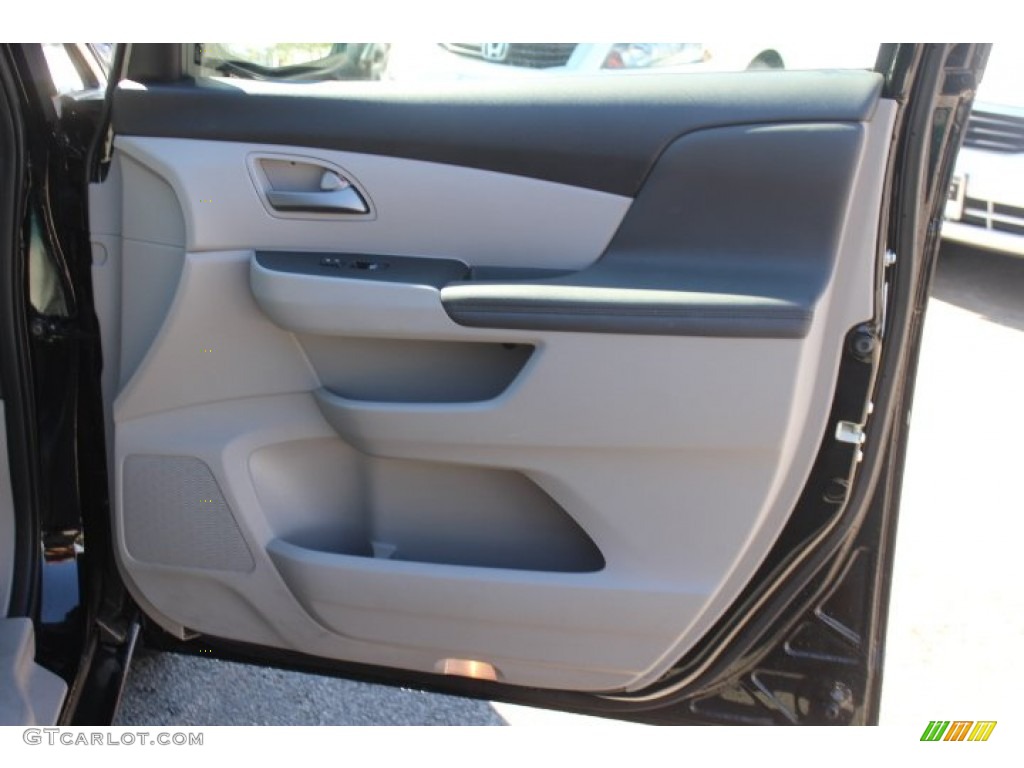 2011 Odyssey EX - Crystal Black Pearl / Gray photo #21