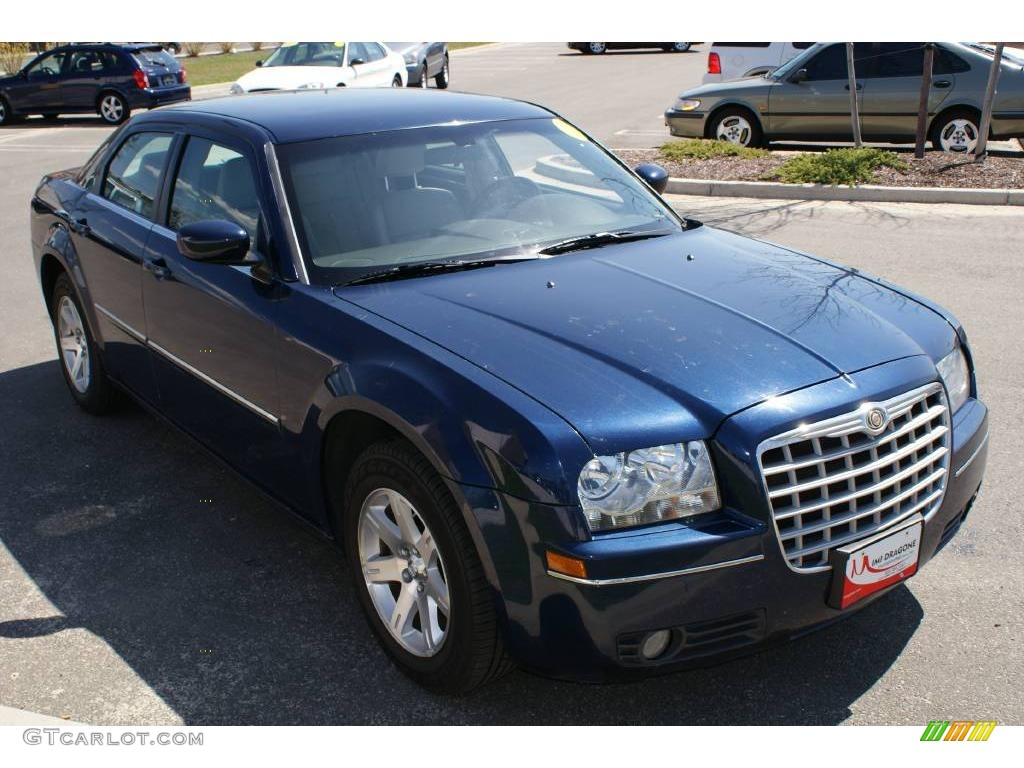 2006 300 Touring - Midnight Blue Pearlcoat / Dark Slate Gray/Light Graystone photo #3