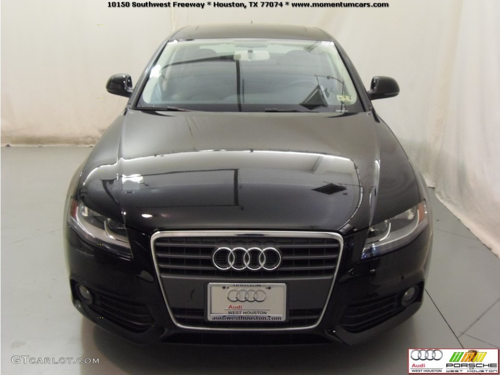 2009 A4 2.0T Sedan - Brilliant Black / Black photo #17