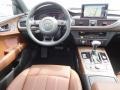 Nougat Brown Dashboard Photo for 2013 Audi A7 #71039912