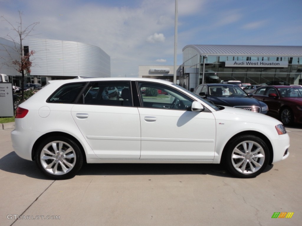 Ibis White 2013 Audi A3 2.0 TFSI Exterior Photo #71040620