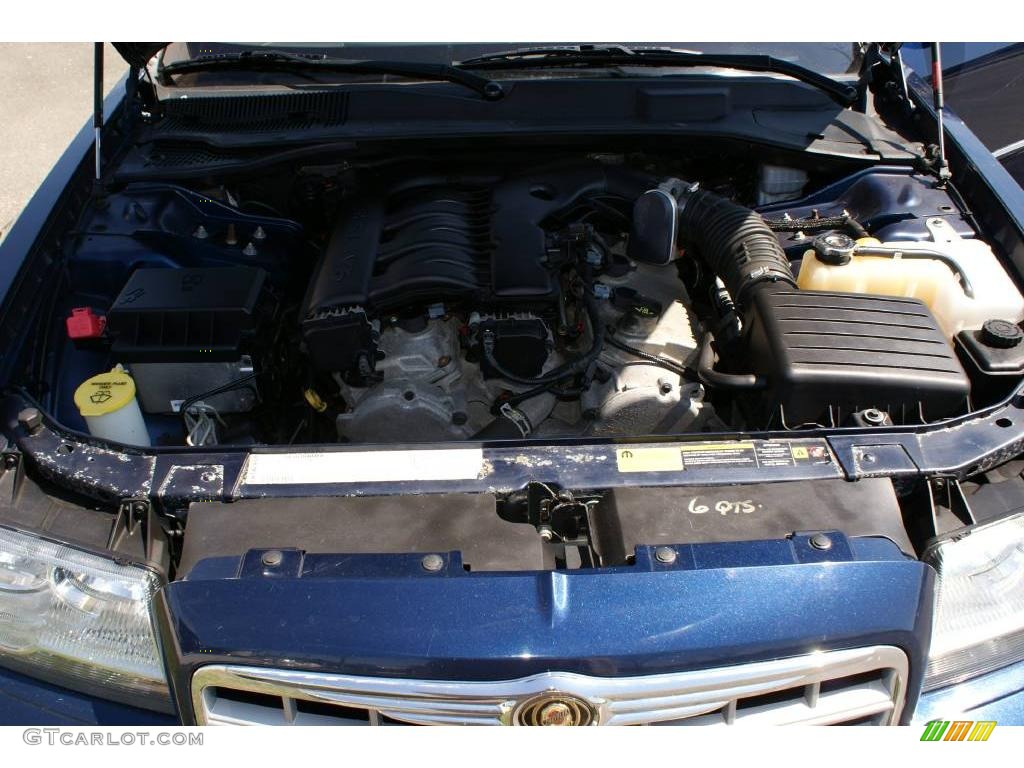 2006 300 Touring - Midnight Blue Pearlcoat / Dark Slate Gray/Light Graystone photo #17