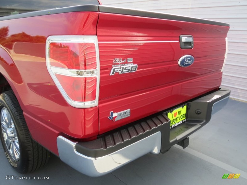 2011 F150 XLT SuperCrew - Red Candy Metallic / Steel Gray photo #20