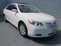 2009 Super White Toyota Camry XLE  photo #1