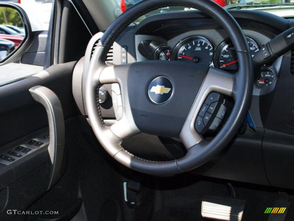 2011 Silverado 1500 LT Crew Cab 4x4 - Summit White / Ebony photo #10