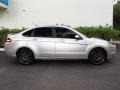 2010 Ingot Silver Metallic Ford Focus SES Sedan  photo #2