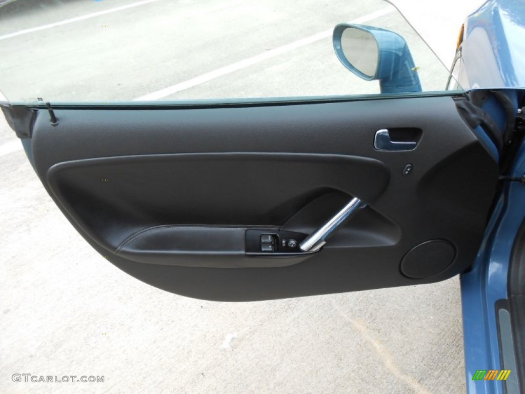 2008 Saturn Sky Roadster Black Door Panel Photo #71043029