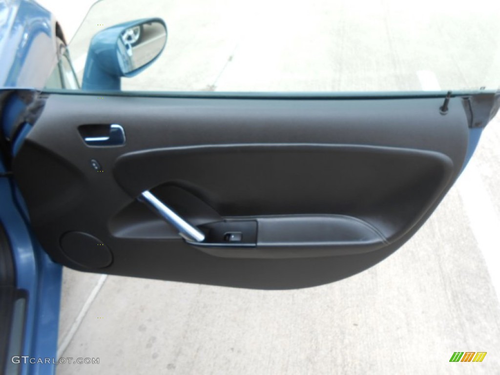 2008 Saturn Sky Roadster Black Door Panel Photo #71043053