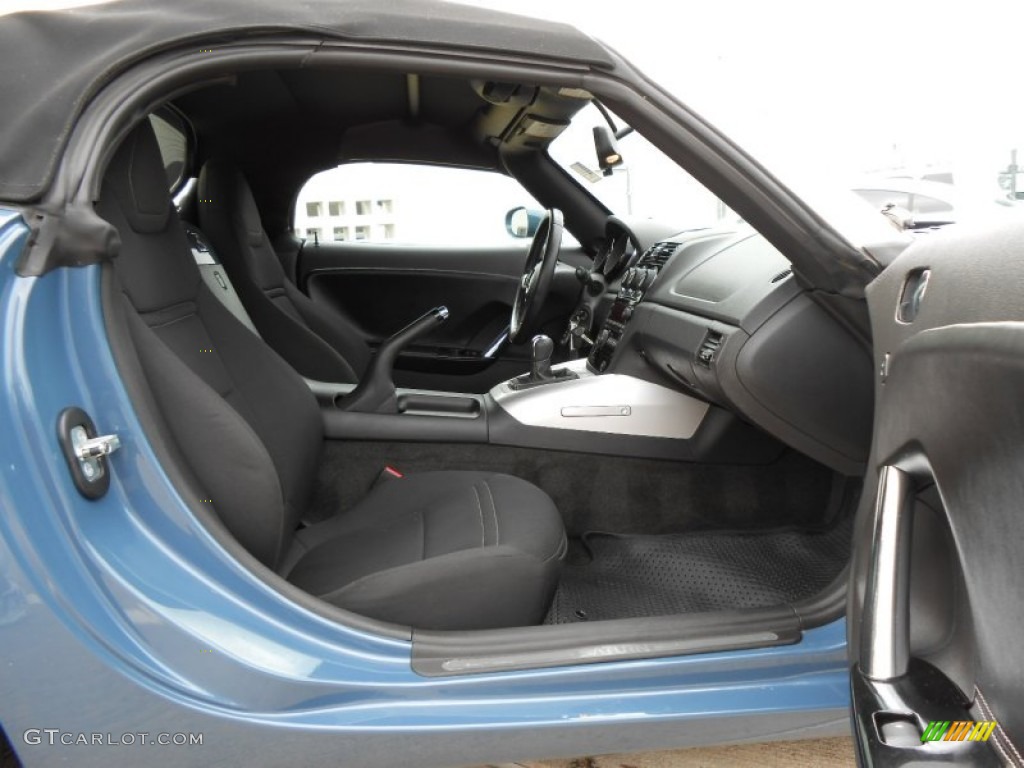 Black Interior 2008 Saturn Sky Roadster Photo #71043062