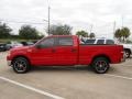 2007 Bright Red Ford F150 XLT SuperCrew  photo #4