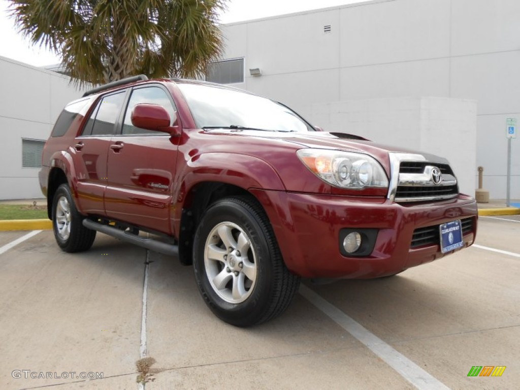 Salsa Red Pearl 2007 Toyota 4Runner Sport Edition Exterior Photo #71043377
