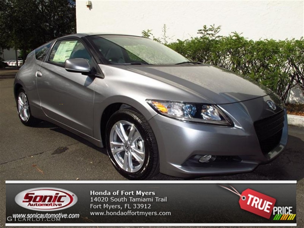 2012 CR-Z EX Navigation Sport Hybrid - Storm Silver Metallic / Gray photo #1