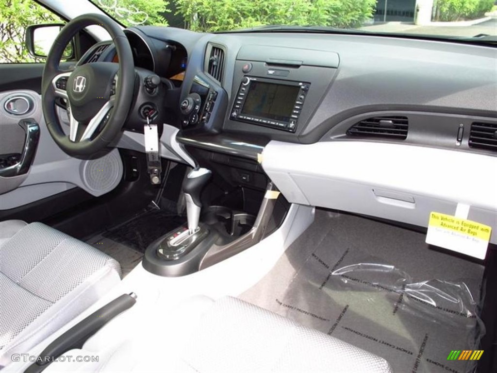 2012 Honda CR-Z EX Navigation Sport Hybrid Gray Dashboard Photo #71043557