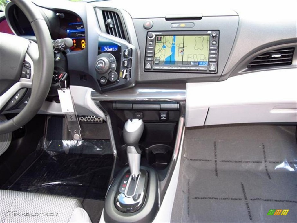 2012 Honda CR-Z EX Navigation Sport Hybrid Controls Photo #71043704