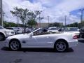 2008 Alabaster White Mercedes-Benz SL 550 Roadster  photo #30