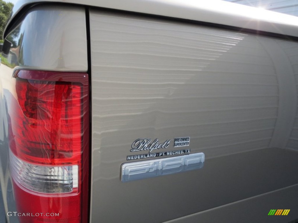 2005 F150 Lariat SuperCrew - Arizona Beige Metallic / Tan photo #21