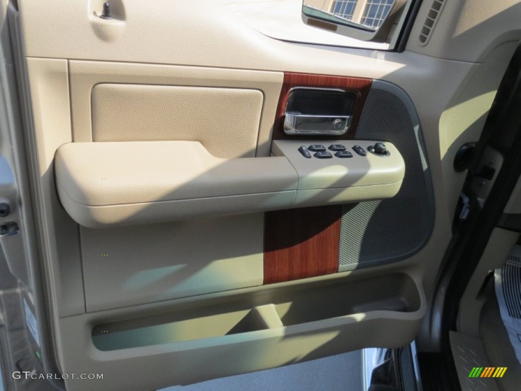2005 F150 Lariat SuperCrew - Arizona Beige Metallic / Tan photo #33