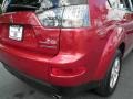 2009 Rally Red Metallic Mitsubishi Outlander ES  photo #18