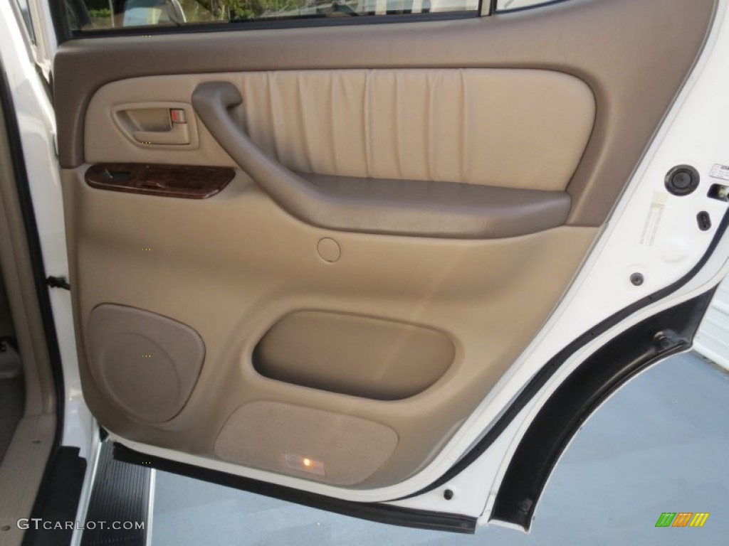 2003 Toyota Sequoia Limited Oak Door Panel Photo #71045423