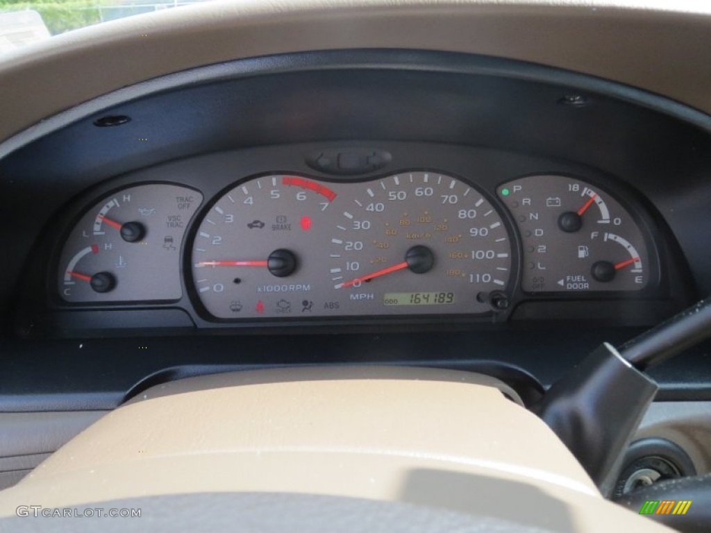 2003 Toyota Sequoia Limited Gauges Photo #71045558