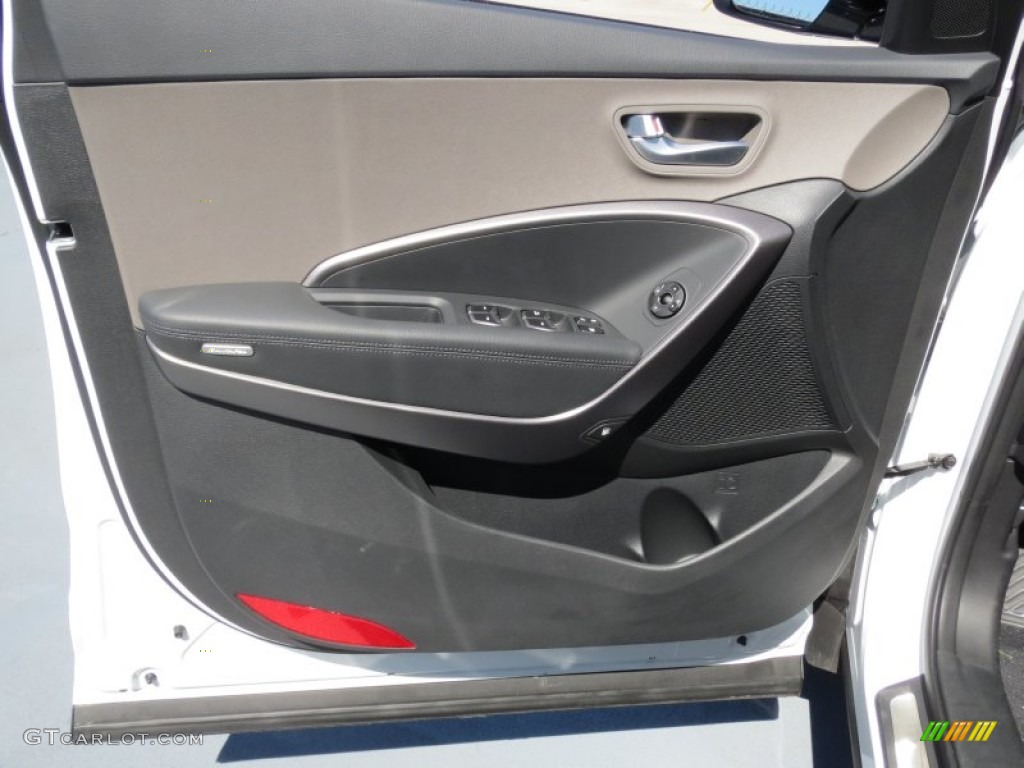 2013 Hyundai Santa Fe Sport 2.0T Gray Door Panel Photo #71046026