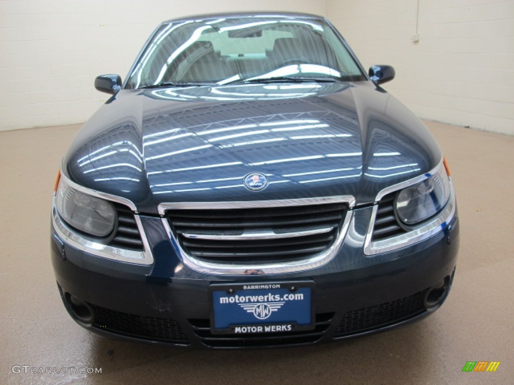 2006 9-5 2.3T Sedan - Nocturne Blue Metallic / Parchment photo #2