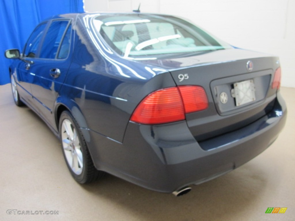 2006 9-5 2.3T Sedan - Nocturne Blue Metallic / Parchment photo #6