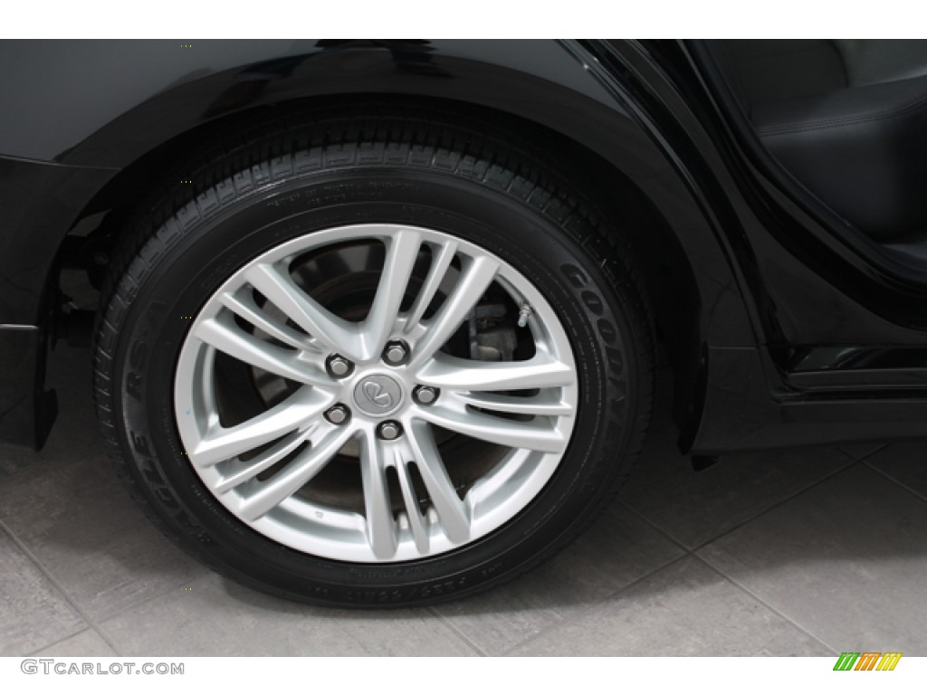 2011 G 37 x AWD Sedan - Black Obsidian / Graphite photo #29