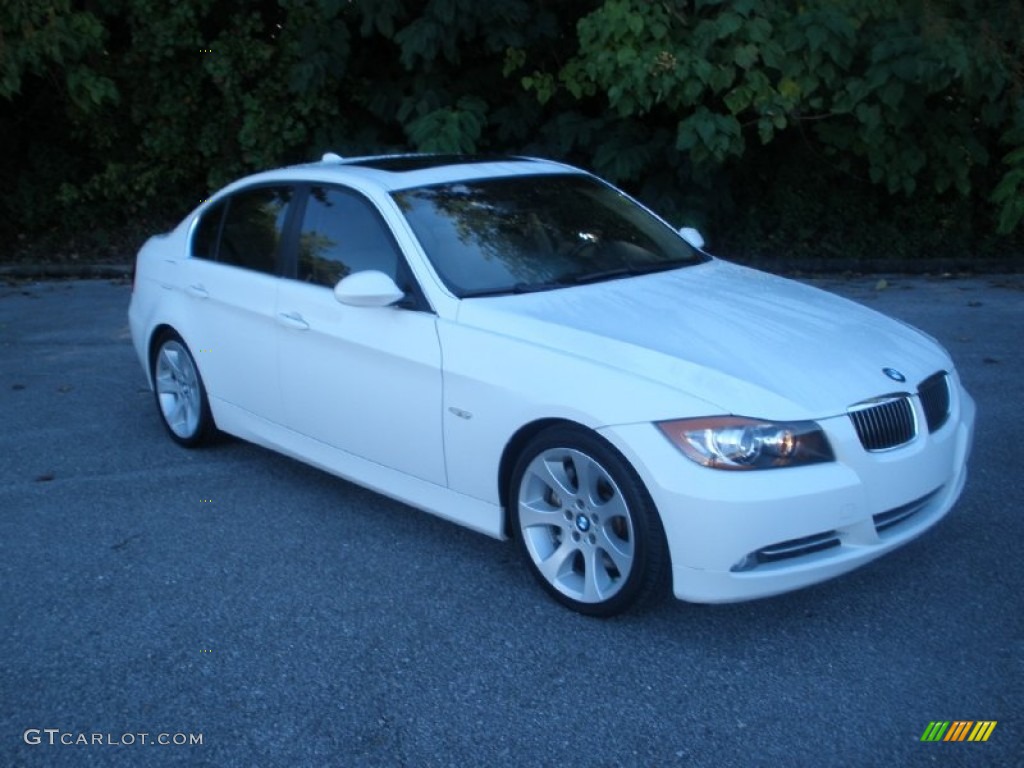 Alpine White BMW 3 Series