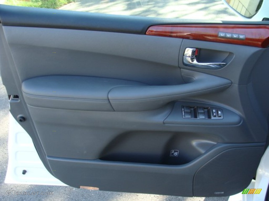2010 LX 570 - Starfire White Pearl / Dark Gray photo #6