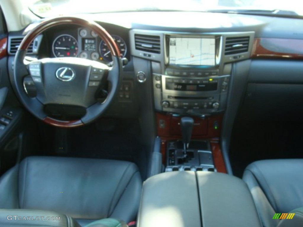 2010 LX 570 - Starfire White Pearl / Dark Gray photo #9