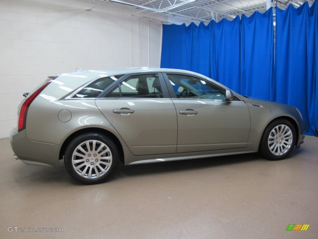 Tuscan Bronze ChromaFlair 2010 Cadillac CTS 3.6 Sport Wagon Exterior Photo #71048663
