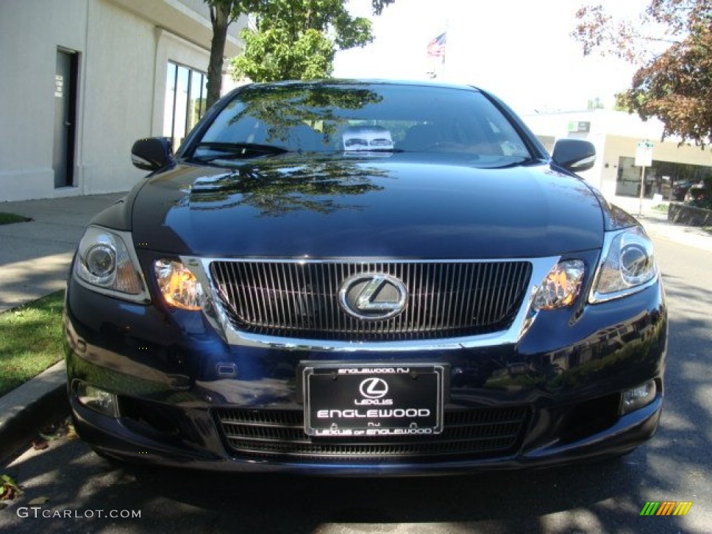 2010 GS 350 AWD - Deep Sea Blue Mica / Parchment photo #2