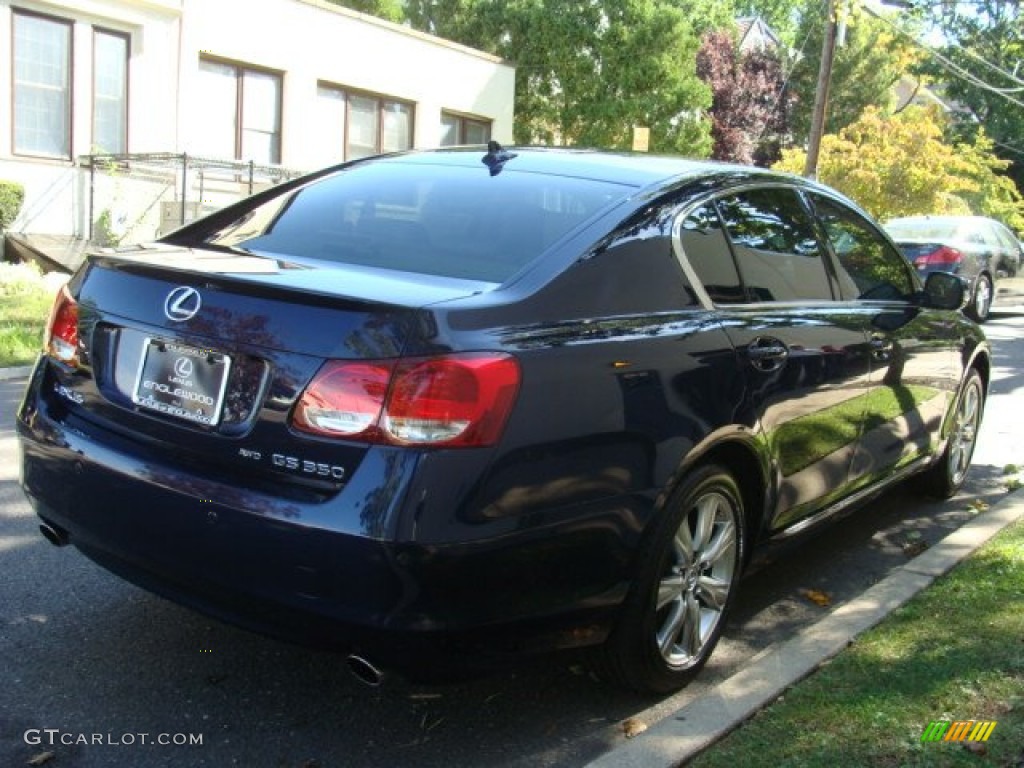 2010 GS 350 AWD - Deep Sea Blue Mica / Parchment photo #4