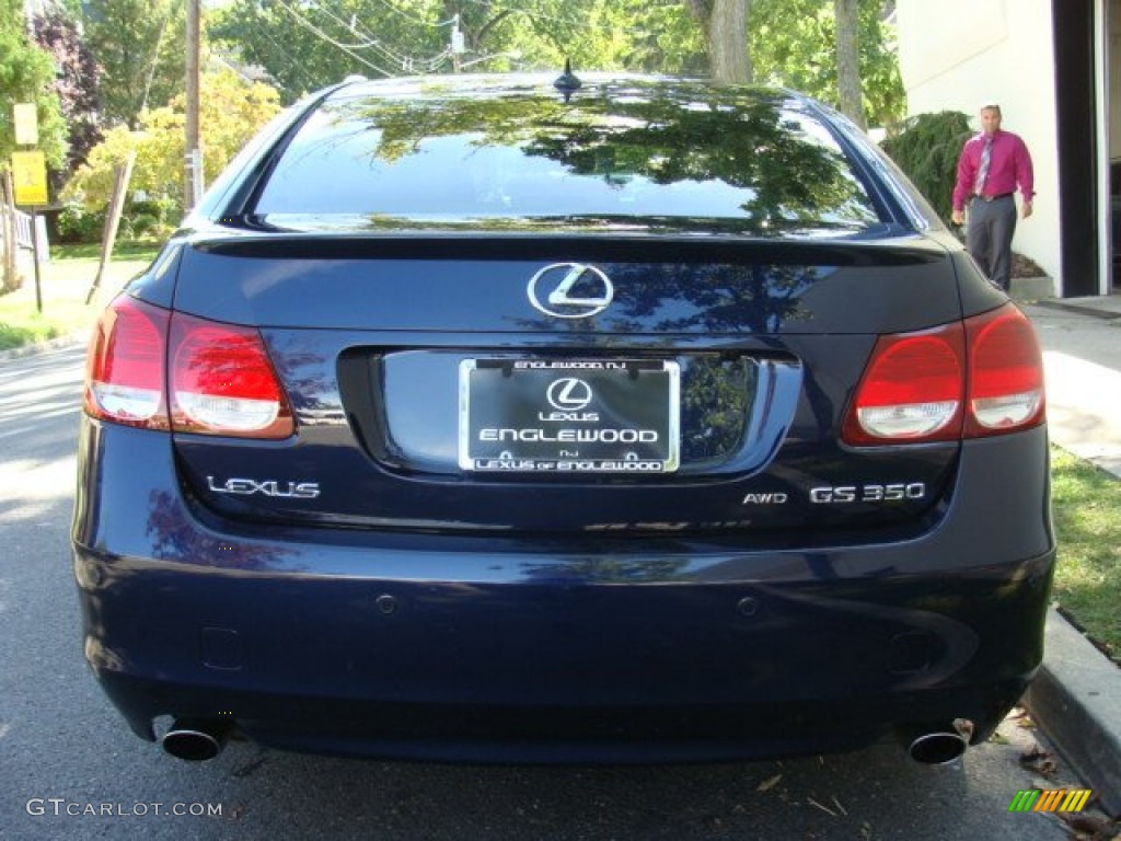 2010 GS 350 AWD - Deep Sea Blue Mica / Parchment photo #5