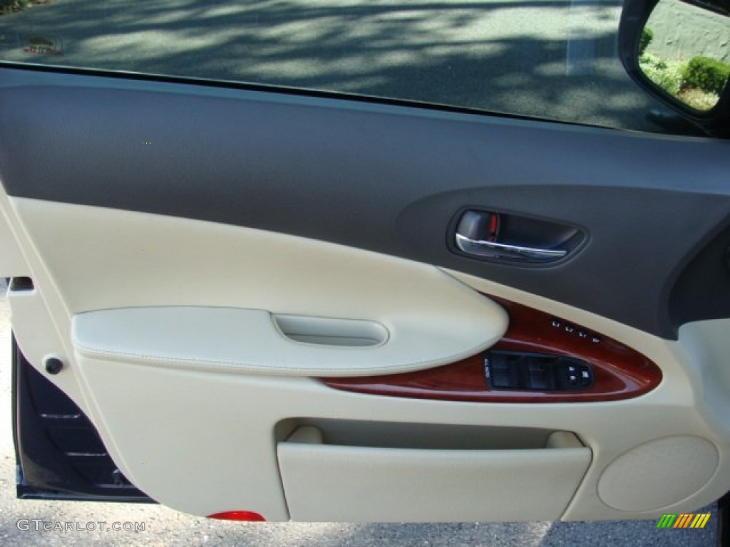 2010 Lexus GS 350 AWD Parchment Door Panel Photo #71048924