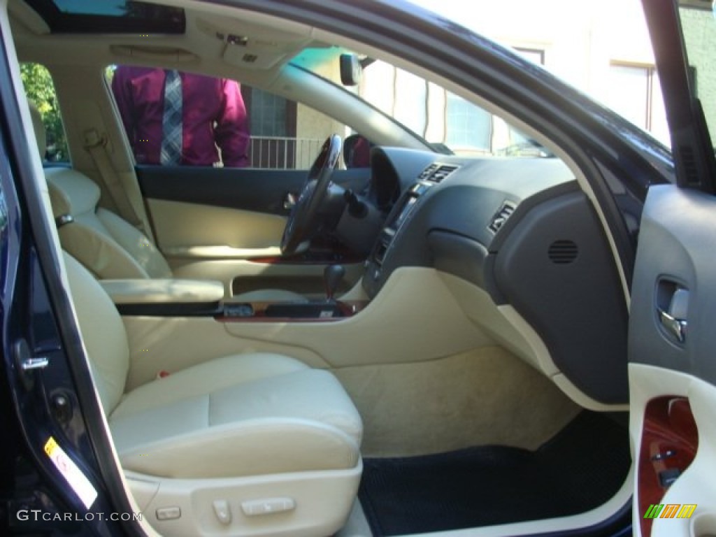 2010 GS 350 AWD - Deep Sea Blue Mica / Parchment photo #8