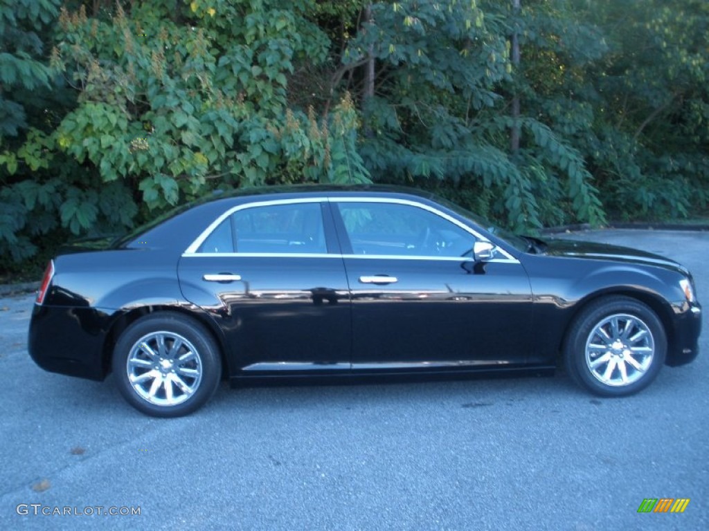Gloss Black 2012 Chrysler 300 Limited Exterior Photo #71049476