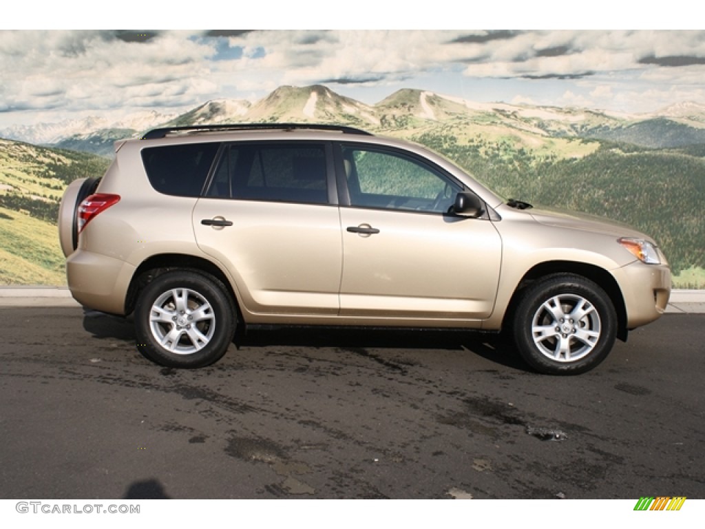 Sandy Beach Metallic 2010 Toyota RAV4 V6 4WD Exterior Photo #71049638