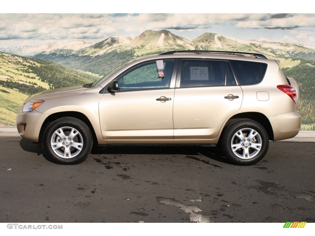 Sandy Beach Metallic 2010 Toyota RAV4 V6 4WD Exterior Photo #71049677