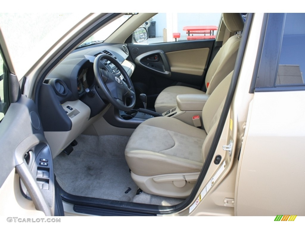 Sand Beige Interior 2010 Toyota RAV4 V6 4WD Photo #71049746
