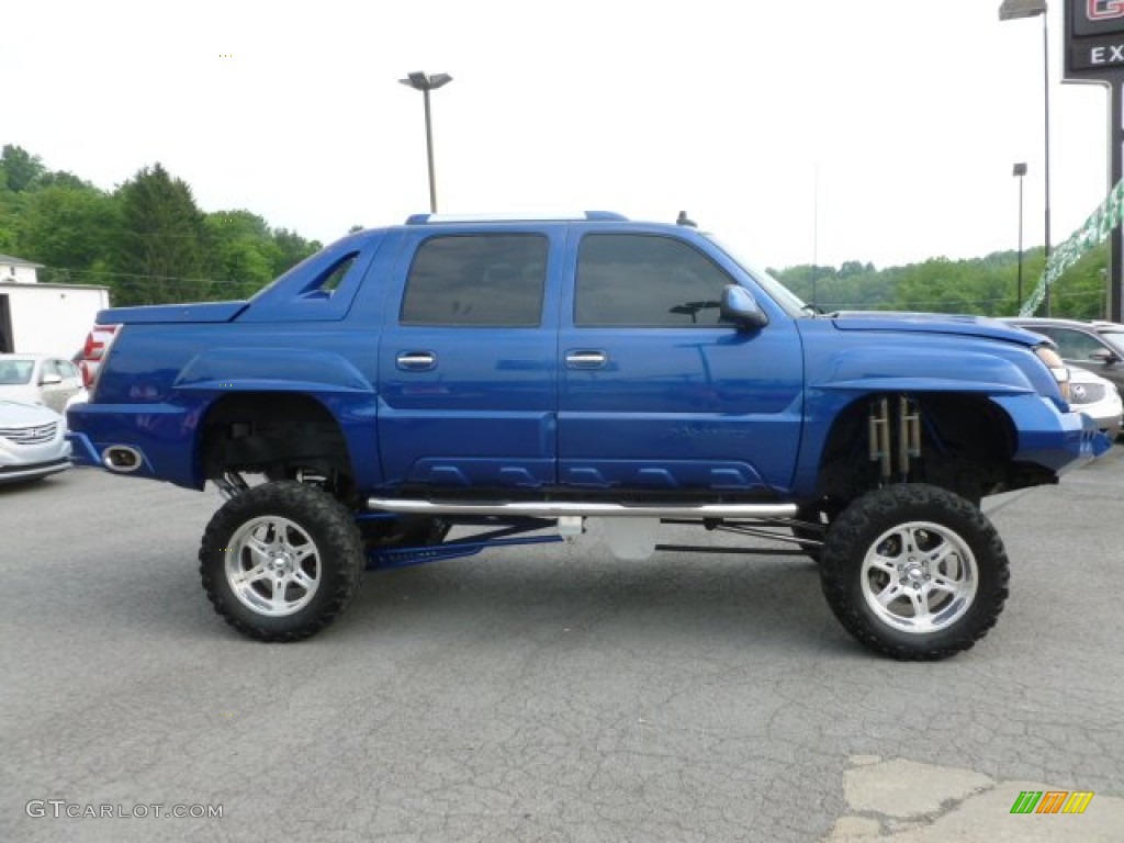 2003 Avalanche 1500 4x4 - Arrival Blue / Dark Charcoal photo #7