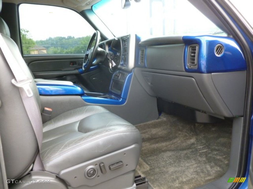 2003 Avalanche 1500 4x4 - Arrival Blue / Dark Charcoal photo #9