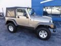 2005 Light Khaki Metallic Jeep Wrangler Rubicon 4x4  photo #6