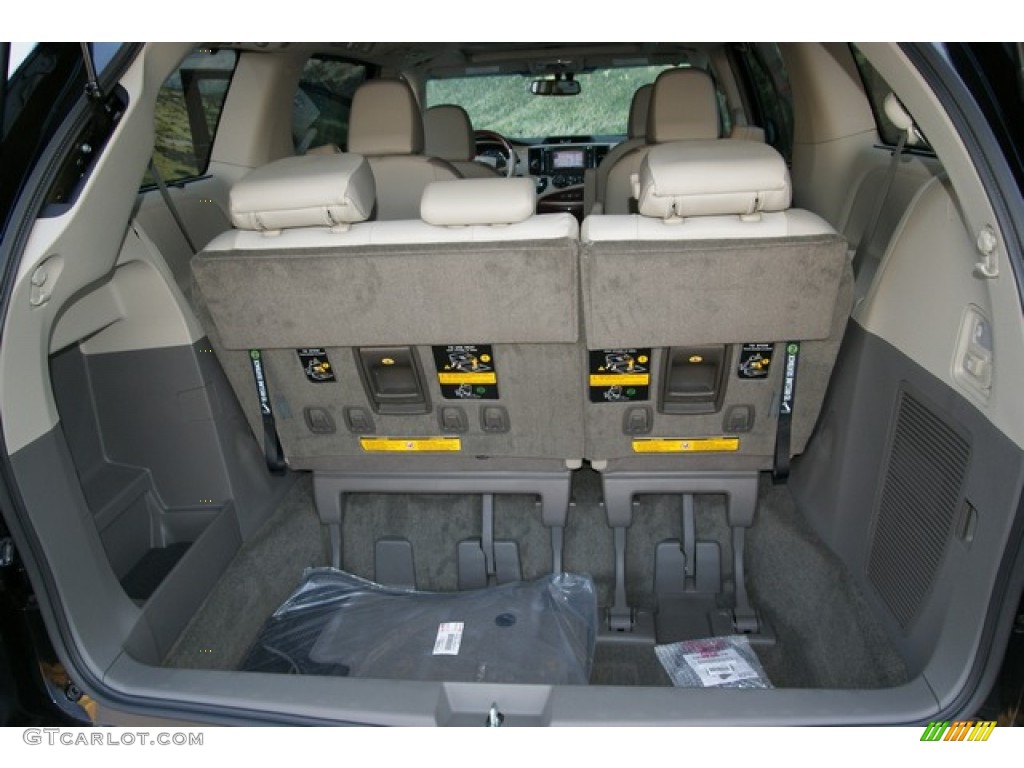 2013 Toyota Sienna Limited AWD Trunk Photo #71051180