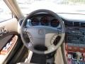 2000 Acura RL Parchment Interior Steering Wheel Photo